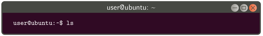 Ubuntu Terminal mit LaTeX erstellt.